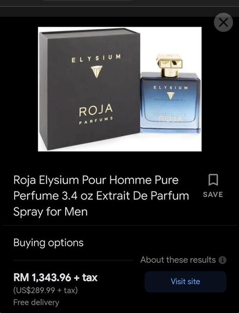 dupe of roja perfume|roja elysium dupe.